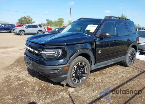 2023 Ford Bronco Sport Outer Banks z USA, uszkodzony, nr VIN 3FMCR9C68PRE01678